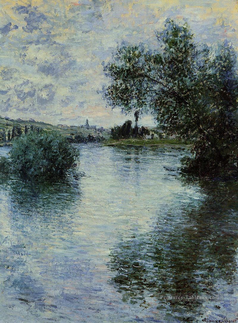 La Seine à Vetheuil II 1879 Claude Monet Peintures à l'huile